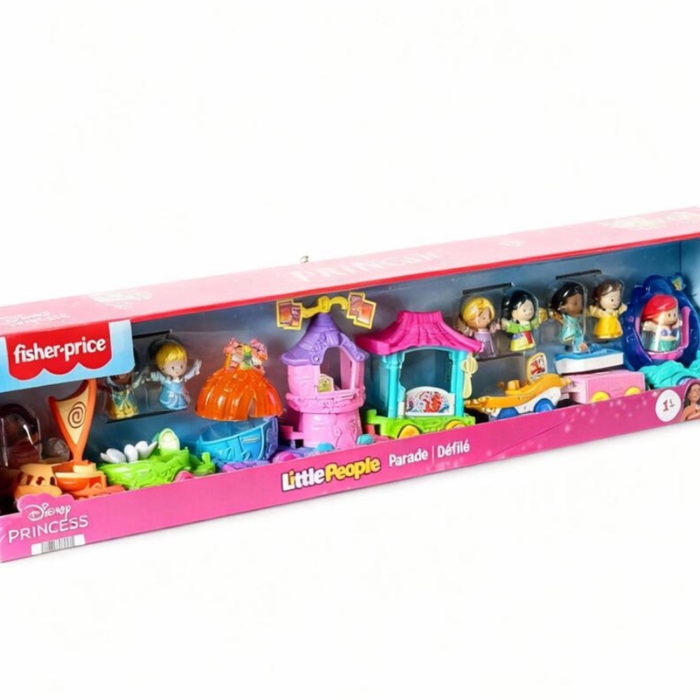 Fisher-Price Little People Disney Princess Parade Figure & Vehicle Set - NEW
